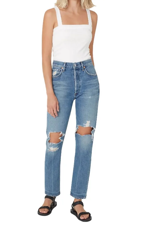  Casual Chic for WomenCharlotte Crop Straight Leg Jean In Soiree Casual Chic for Women