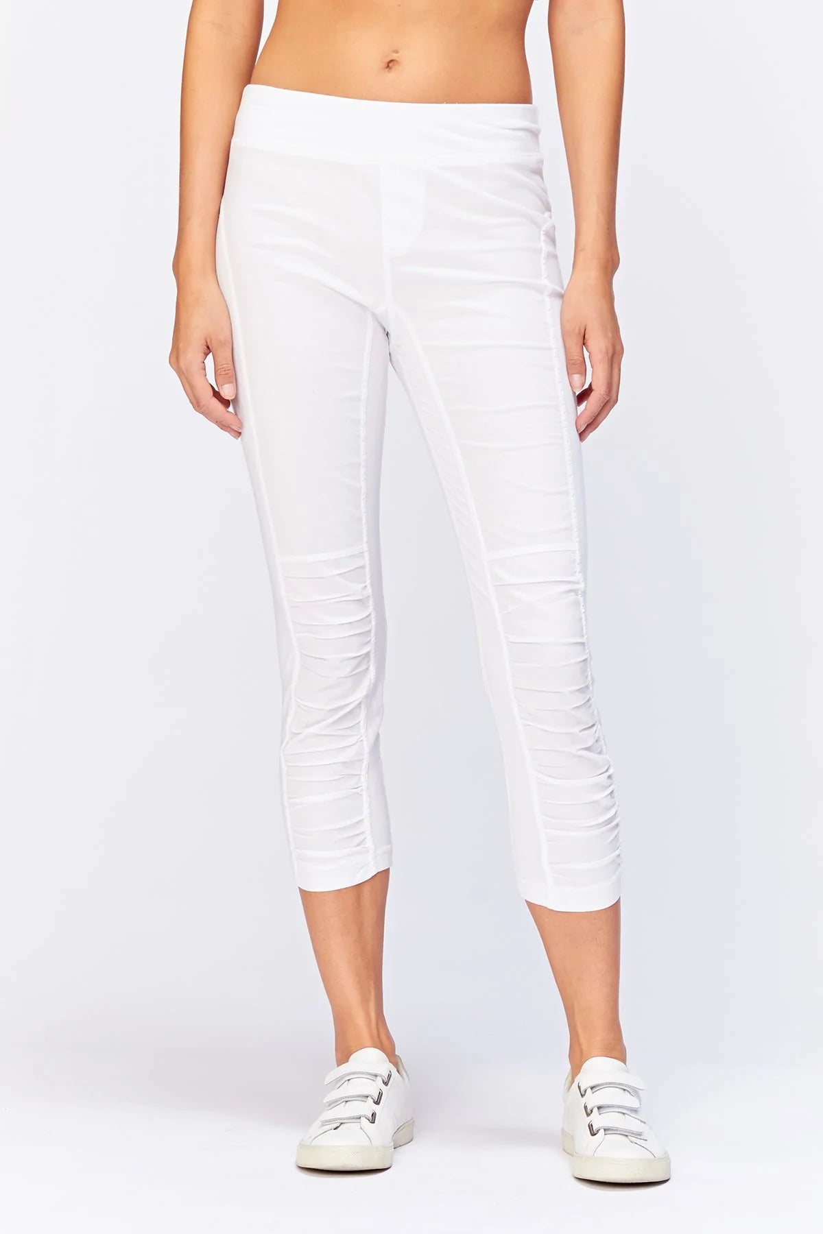  Women's Contemporary ClothingJetter Crop Legging - White Women's Contemporary Clothing