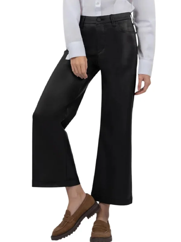  Chic Women's Clothing for Work and TravelMeg High Rise Jeans In Black Coated Chic Women's Clothing for Work and Travel