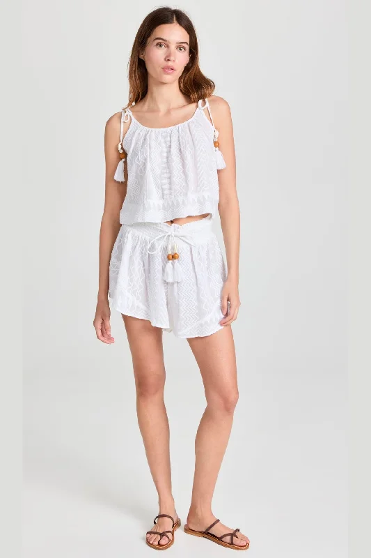  Women's Elegant Clothing SetsBeni Shorts - White Women's Elegant Clothing Sets