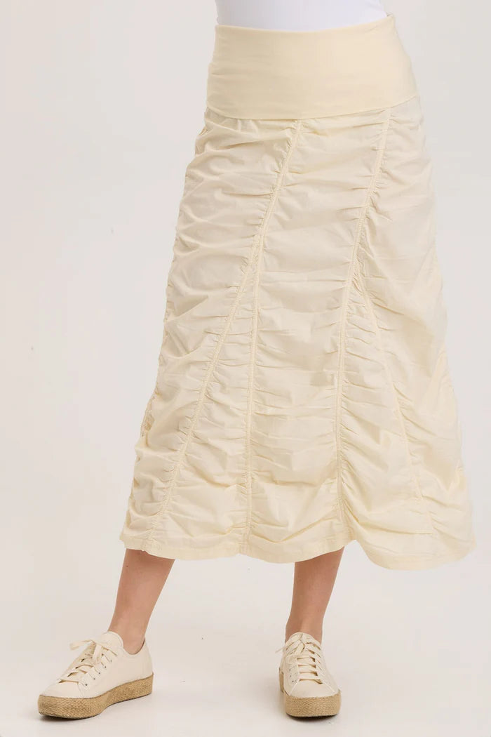  Sophisticated Women's FashionGored Peasant Skirt - Toasted Almond Sophisticated Women's Fashion