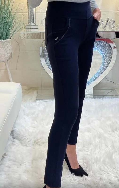  Affordable Online BoutiquesHAZEL JEGGINGS NAVY Affordable Online Boutiques