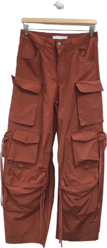  Women's Casual Wear ClothingLeem Rust Cargo Trousers UK S Women's Casual Wear Clothing