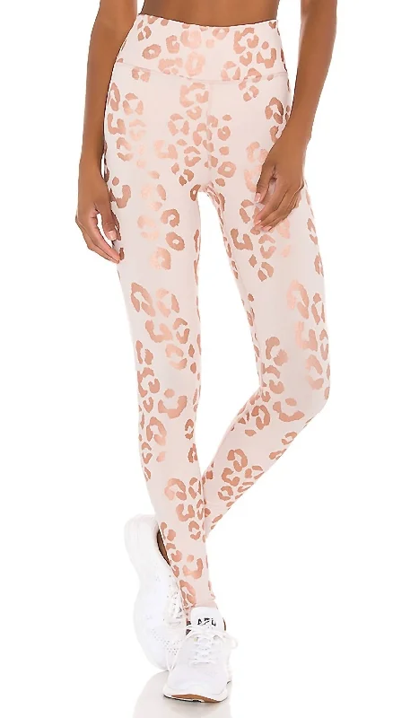  Women's Travel ApparelEssential High Waist Legging In Lux Cheetah Print Women's Travel Apparel