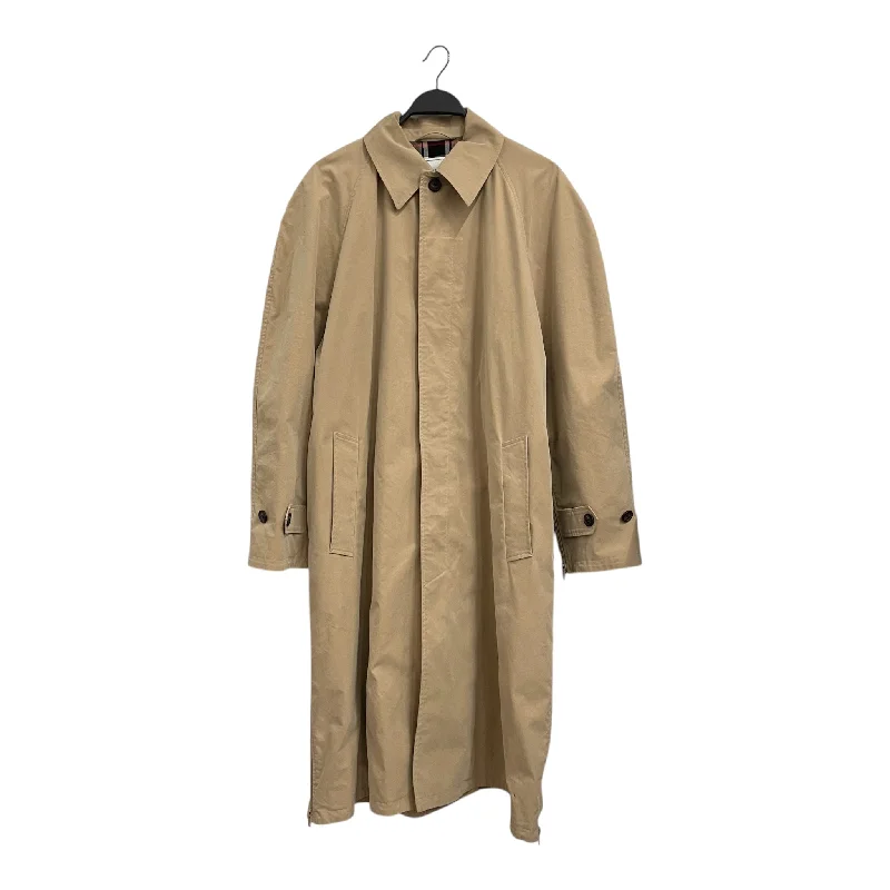  Casual Women's Clothing OnlineBALENCIAGA/Trench Coat/38/Cotton/KHK/PLD LND CARCOAT 2020 SIDEZIP Casual Women's Clothing Online