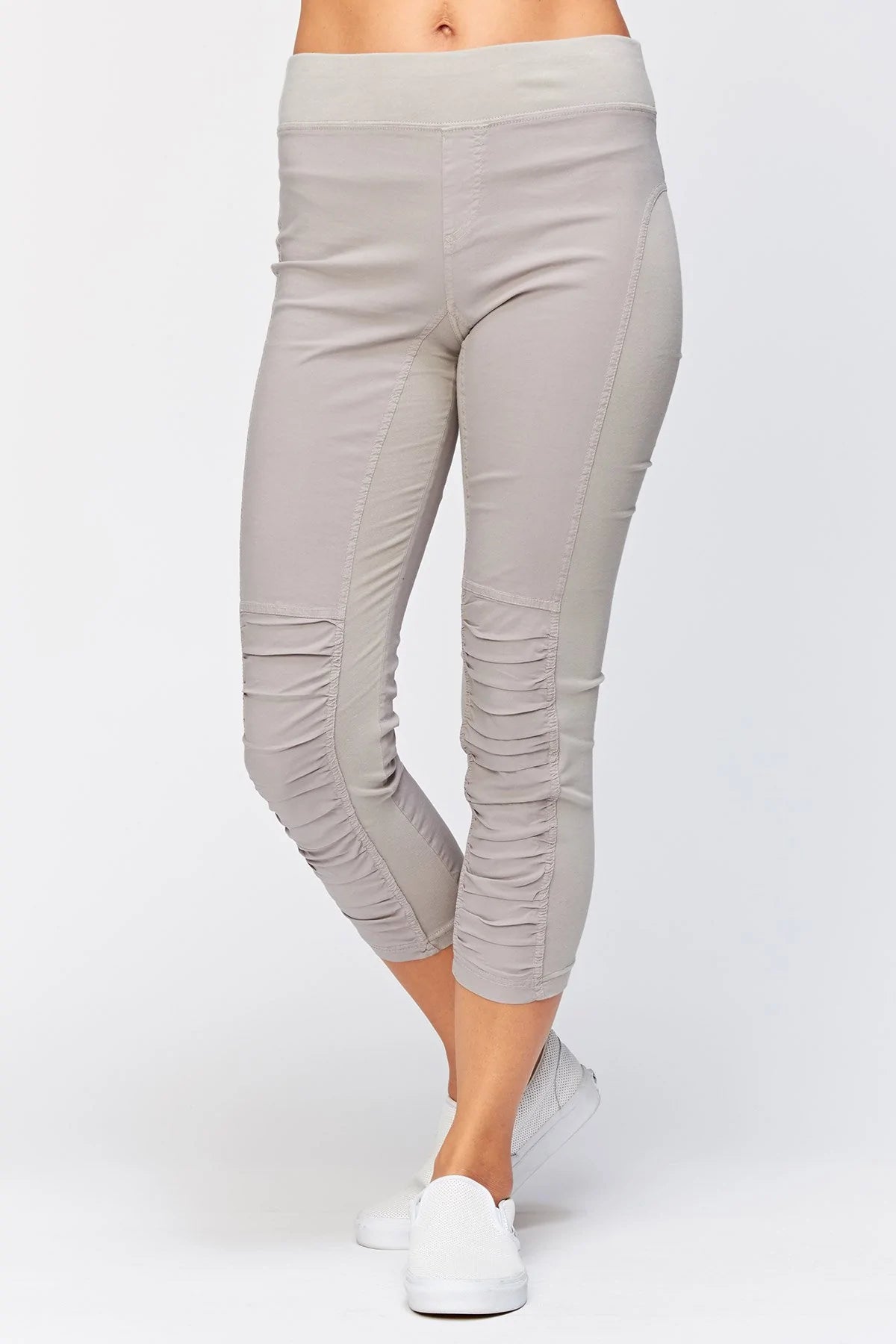  Women's High-End ClothingJetter Crop Legging - Grey Mist Women's High-End Clothing