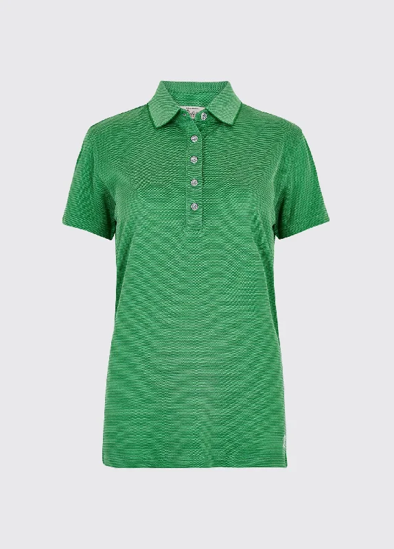  Women's Workout GarmentsEdenderry Polo Shirt - Kelly Green Women's Workout Garments