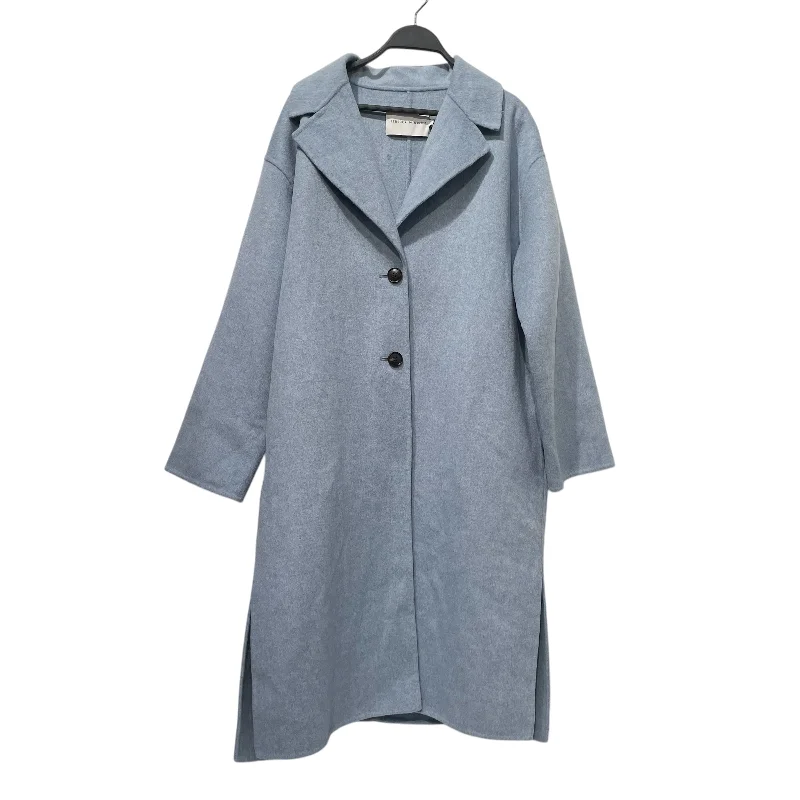  Women's Work OutfitREBECCA MINKOFF/Trench Coat/L/Wool/BLU/Maxi Length/ Women's Work Outfit