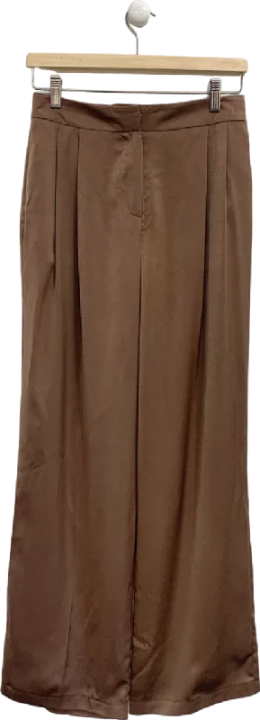  Flash Sales This WeekFriends Like These Brown High-Waisted Satin Trousers UK 8 Flash Sales This Week