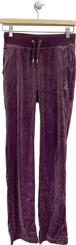  Chic Women's Clothing for Date NightsJuicy Couture Purple Velour Tracksuit Trousers UK XS Chic Women's Clothing for Date Nights