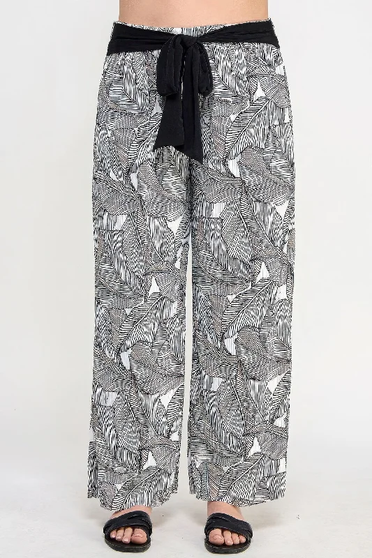  Exclusive Women's Fashion CollectionPlisse Palm Print Pants Exclusive Women's Fashion Collection