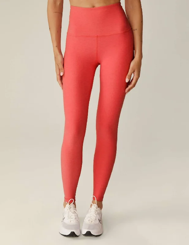  Luxury Women's ClothesSpacedye Caught In The Midi Legging In Coral Glow Heather Luxury Women's Clothes