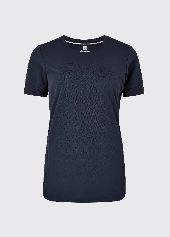  Women's Resort GarmentsTrim Active T-shirt - Navy Women's Resort Garments