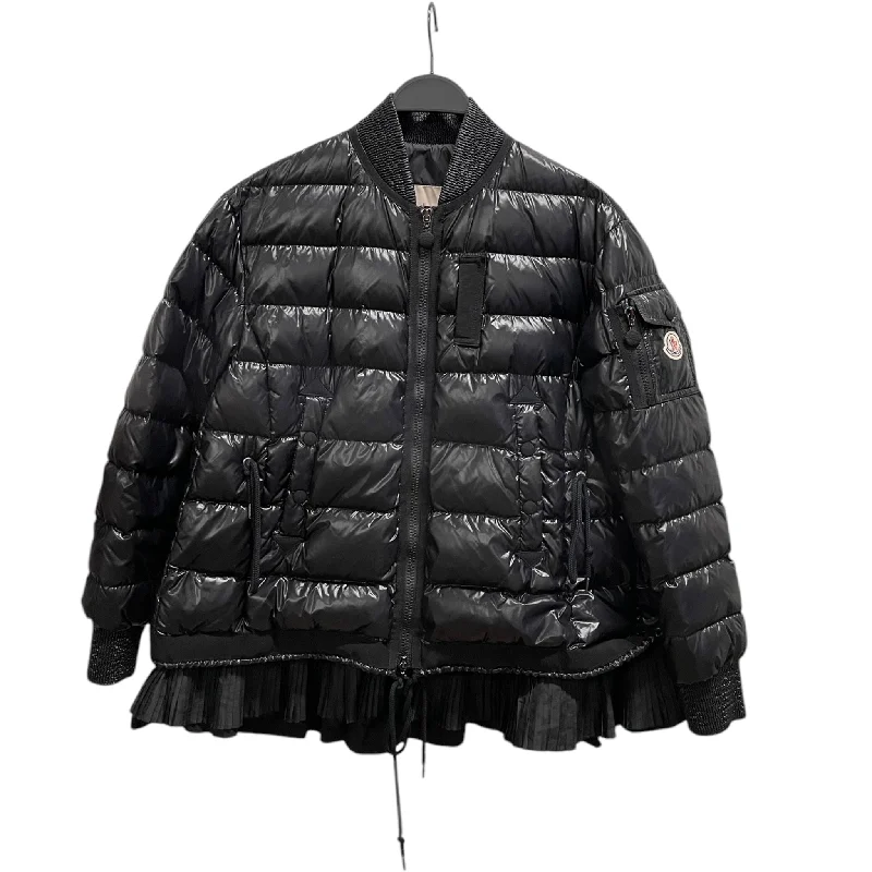  Chic Women's Clothing for Date NightsMONCLER/Puffer Jkt/S/Nylon/BLK/Polyester skirt accent Chic Women's Clothing for Date Nights