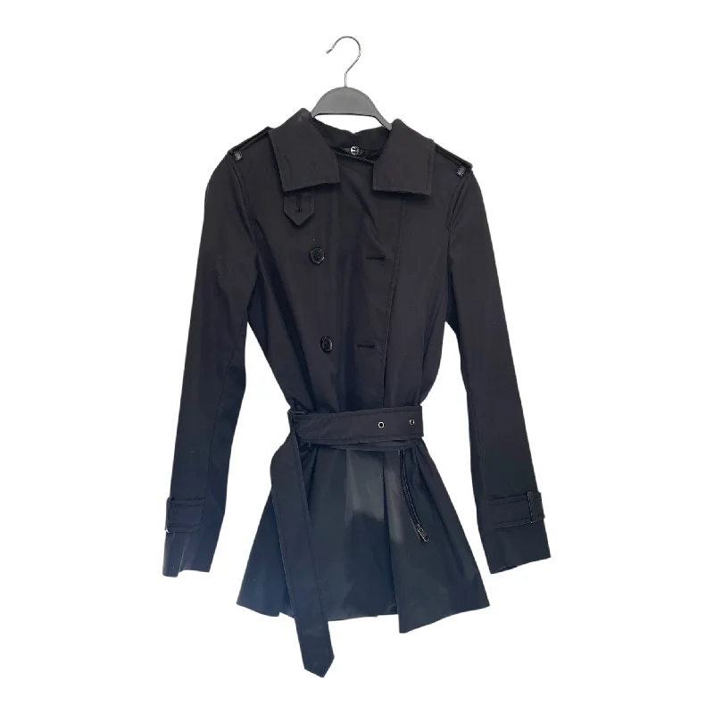  Comfortable Outfit For WomenMACKAGE/Trench Coat/XXS/Polyester/BLK/BELT Comfortable Outfit For Women