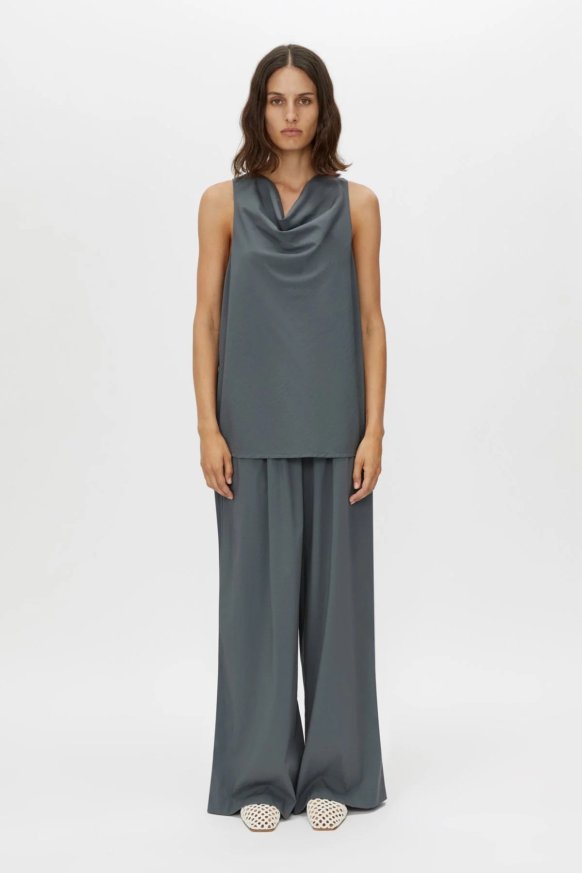  Clothing SalesCamilla and Marc Essence Pant - Steel Arriving Early Feb Clothing Sales