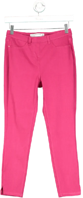  Women's Active Outfit For FitnessNext Pink Jersey Denim Legging Cropped UK 8 Petite Women's Active Outfit For Fitness