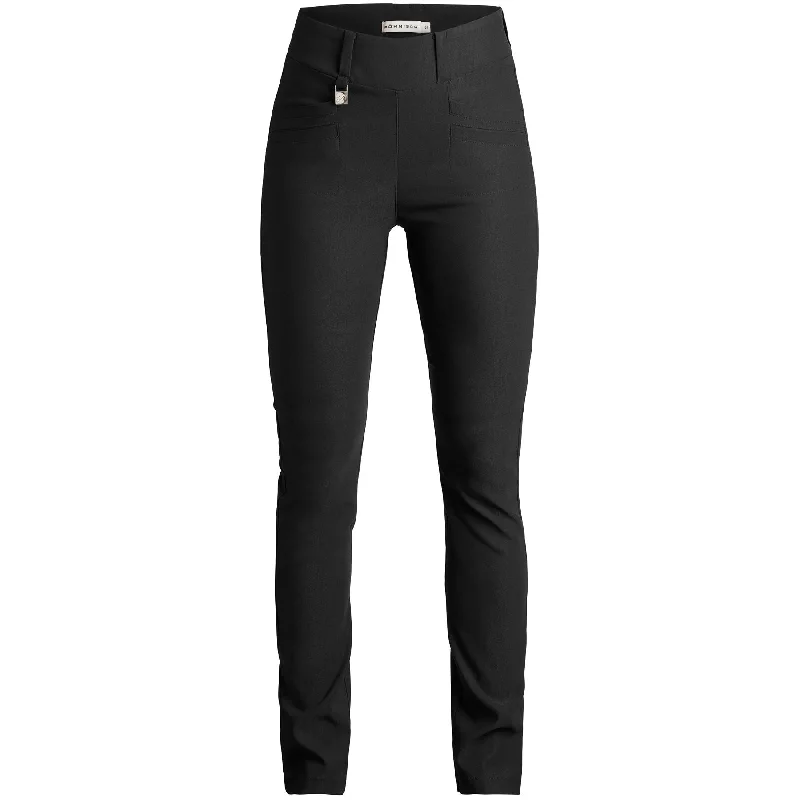  Women's Seasonal ClothesWomens Embrace 30 Slim Fit Stretch Trousers Black - 2025 Women's Seasonal Clothes